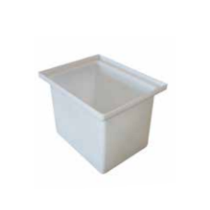 Image of 43 Gallon Open Top Rectangular Storage and Containment Tanks RTS Plastics RT-36 Tank
