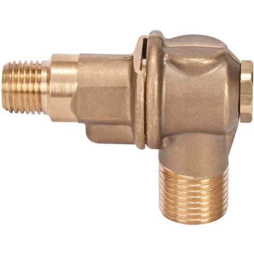3/8" MPT 1 Outlet Brass Rollover TeeJet 98453-3/8M