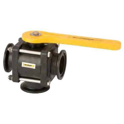 2" Flange Polypropylene Ball Valve Banjo MV220BL