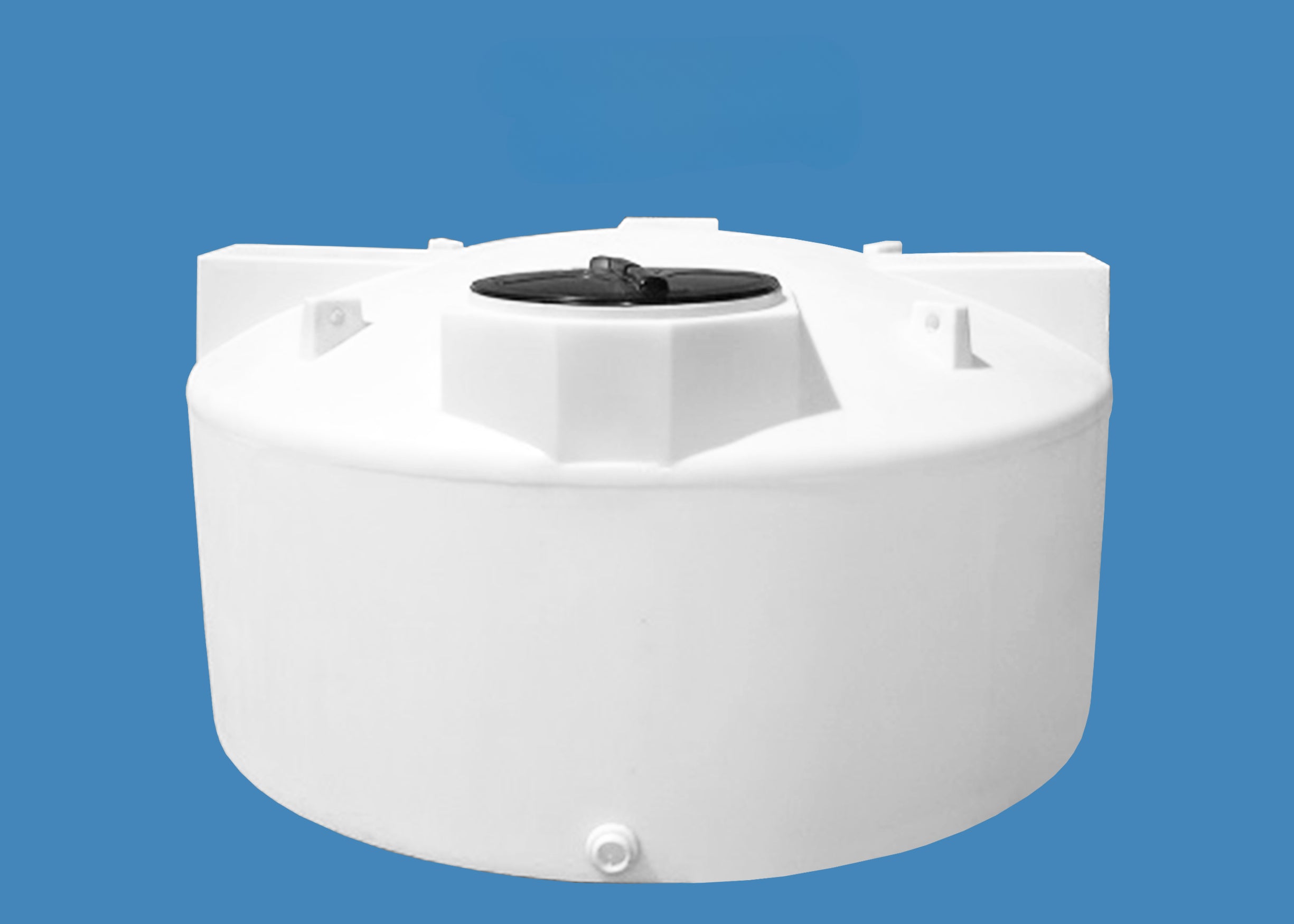 1100 Gallon Vertical Polyethylene Tank Custom Roto Molding 1100 VT