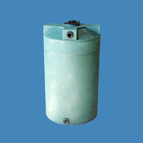 Image of 250 Gallon Vertical Water Storage Tank Custom Roto Molding 250 VT FWG