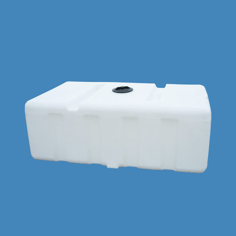 Image of 400 Gallon Rectangular HDPE Tank Custom Roto Molding 400 RT