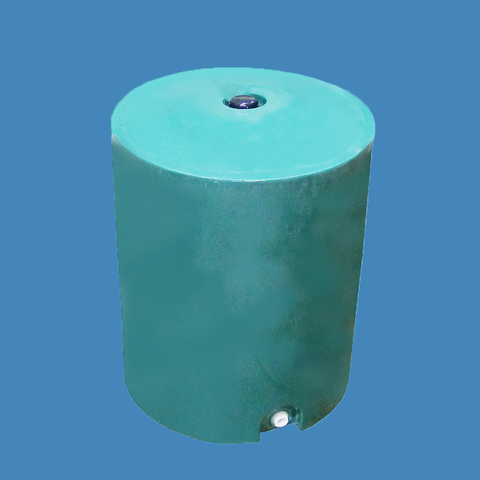 Image of 50 Gallon Vertical Water Storage Tank Custom Roto Molding 50 VT FWG