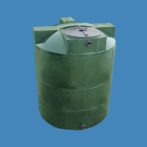 Image of 825 Gallon Vertical Water Storage Tank Custom Roto Molding 825 VT FWG