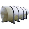 156 Gallon Horizontal Industrial Tanks 1.9 SG RTS Plastics HLT-130 Ind