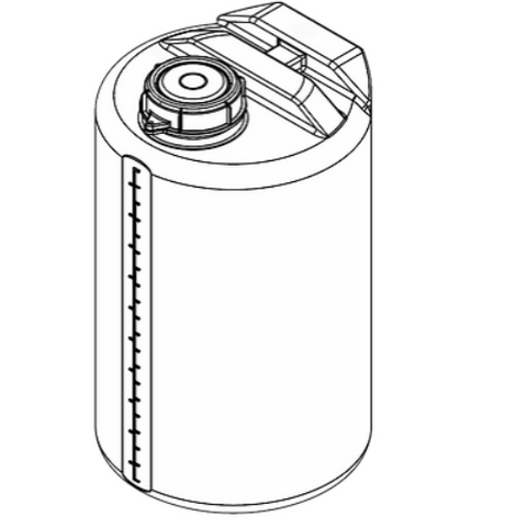 Image of 132 Gallon Industrial Vertical Closed Top Tanks RTS Plastics VST-110TB