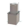 34 Gallon Open Top Rectangular Storage and Containment Tanks RTS Plastics RT-28 24x18x18 Tank