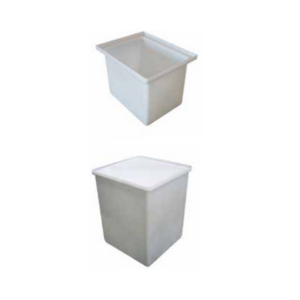 22 Gallon Open Top Rectangular Storage and Containment Tanks RTS Plastics RT-18 Tank