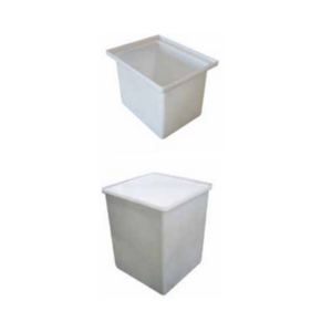Image of 360 Gallon Open Top Rectangular Storage and Containment Tanks RTS Plastics RT-300 IBC