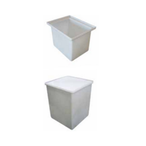 Image of 24 Gallon Open Top Rectangular Storage and Containment Tanks RTS Plastics RT-20