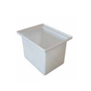 Image of 17 Gallon Open Top Rectangular Storage and Containment Tanks RTS Plastics RT-14 Tank