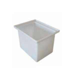 Image of 14 Gallon Open Top Rectangular Storage and Containment Lids RTS Plastics RT-12 Lid