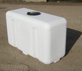 100 Gallon Rectangular HDPE Tank Custom Roto Molding 100 RT