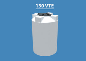 130 Gallon Vertical Encapsulated HDPE Tank HD Enclosed Custom Roto Molding 130 VTE