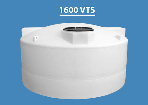 1600 Gallon Vertical Polyethylene Tank Short Custom Roto Molding 1600 VTS
