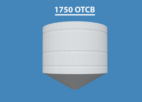 Image of 1750 Gallon Open Cone Top Tank Custom Roto Molding 1750 OTCB