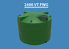 2400 Gallon Vertical Polyethylene Tank Custom Roto Molding 2400 VT FWG