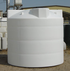 2500 Gallon Vertical XLPE Tank Custom Roto Molding 2500 VT XLPE