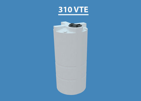 Image of 310 Gallon Vertical Encapsulated HDPE Tank XL Enclosed Custom Roto Molding 310 VTEXL