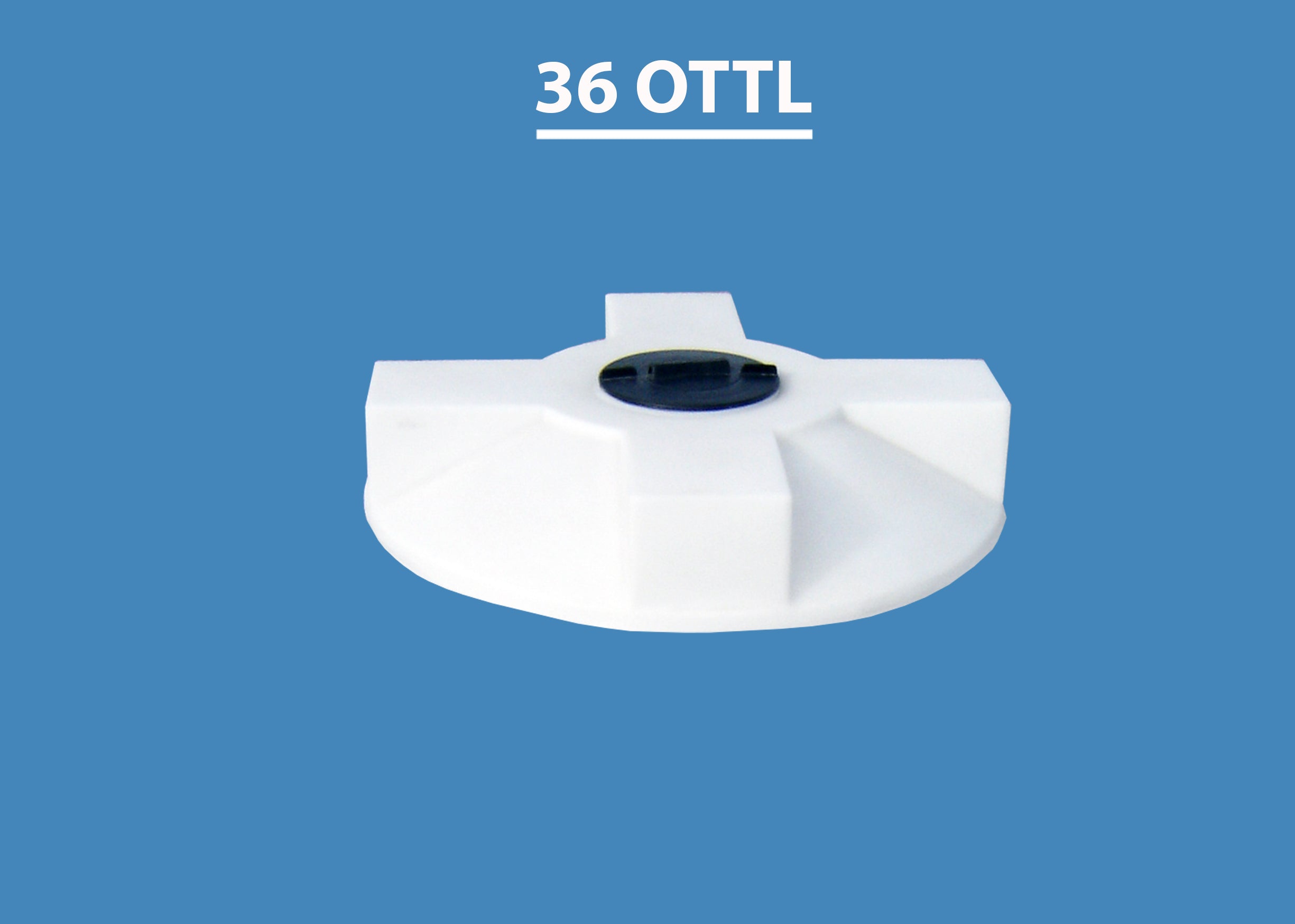 36 Open Top HDPE Tank Lid Custom Roto Molding 36 OTTL