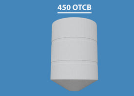 450 Gallon Open Cone Top Tank Custom Roto Molding 450 OTCB