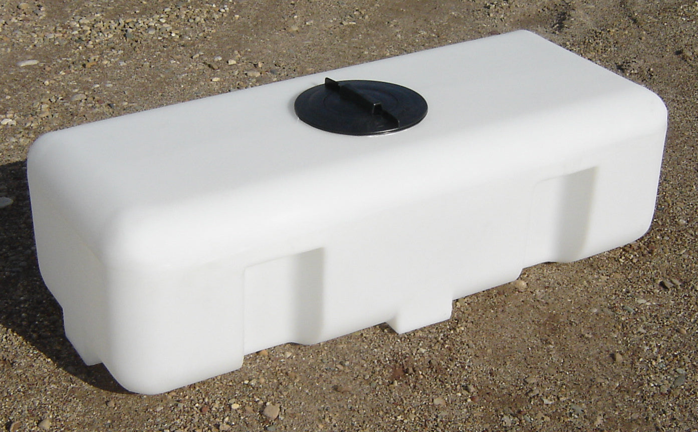 50 Gallon Rectangular HDPE Tank Custom Roto Molding 50 RT Dunmiers