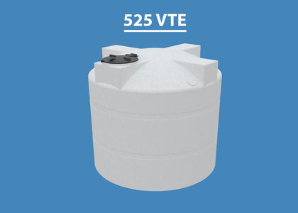 525 Gallon Vertical Encapsulated HDPE Tank HD Enclosed Custom Roto Molding 525 VTE