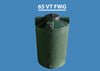 65 Gallon Vertical Water Storage Tank Custom Roto Molding 65 VT FWG