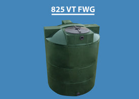 825 Gallon Vertical Water Storage Tank Custom Roto Molding 825 VT FWG