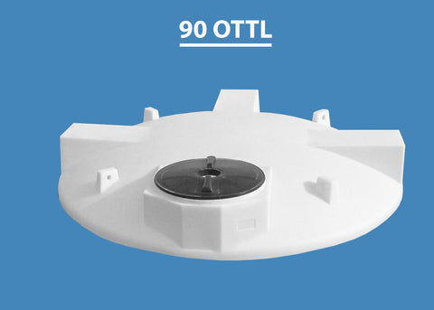 90 Open Top HDPE Tank Lid Custom Roto Molding 90 OTTL
