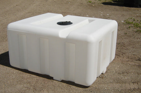 300 Gallon Rectangular HDPE Tank Custom Roto Molding 300 RT