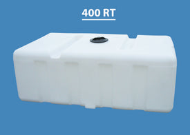 400 Gallon Rectangular HDPE Tank Custom Roto Molding 400 RT