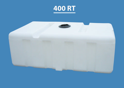 Image of 400 Gallon Rectangular HDPE Tank Custom Roto Molding 400 RT