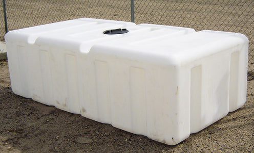 500 Gallon Rectangular HDPE Tank Custom Roto Molding 500 RT