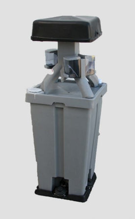 Titan Quad Washing Unit 4 station outside 21 gallon capacity Quadel Titan QI-2020