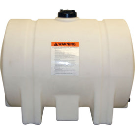 125 Gallon Polyethylene Round Horizontal Leg Tank RomoTech 82123949