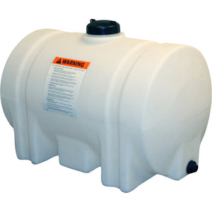 65 Gallon Polyethylene Round Horizontal Leg Tank RomoTech 82123939