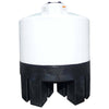 1050 Gallon Cone Bottom Tank with Stand Norwesco 40359