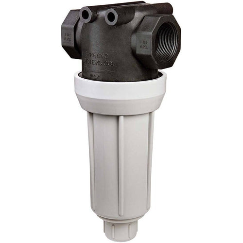 1 1/2" FPT Poly Flush Out T-Line Strainer TeeJet AA126ML-6