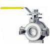 1" Male Adpater Stainless Steel Ball Valve Banjo DM100ASS