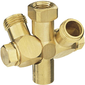 1/4" FPT 2 Outlet Swivel Nozzle Body TeeJet 5932-2-1/4T