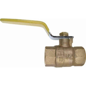 1" FPT Brass Ball Valve Valley BBV-114