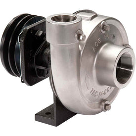 Belt Driven 316 Stainless Steel Pump with 2" Suction x 1-1/2" Discharge Ace Pumps FMC-200SS-MAG-DX