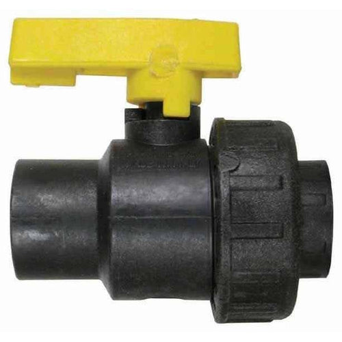 1" FPT Polypropylene Ball Valve Valley PBV2-114