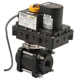 3/4" FPT Polypropylene Electric Valve Banjo EVR075