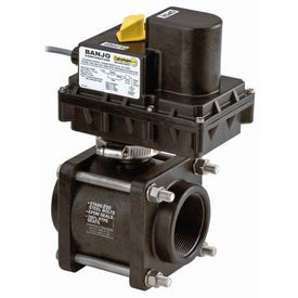 2" FPT Polypropylene Electric Valve Banjo EVR204FP