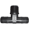 Hose Barb Tee Fitting - 1 1/2" Hose Barb x 1 1/2" MPT Banjo HBT150-150