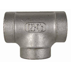 Stainless Steel Pipe Tee Fitting - 4" FPT x 4" FPT Valley 304-TT400