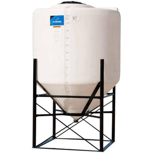 240 Gallon Cone Bottom Tank w/ Stand Ace Roto-Mold CBFD240-42