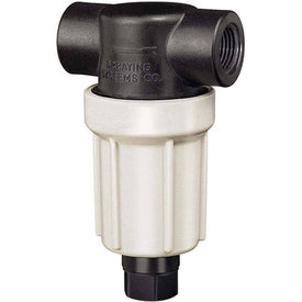 3/4" FPT Poly Flush Out T-Line Strainer TeeJet 37270-122-3/4-PP